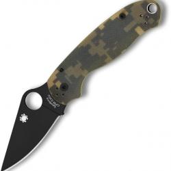 Couteau pliant Spyderco Para 3 Black Blade - Autre