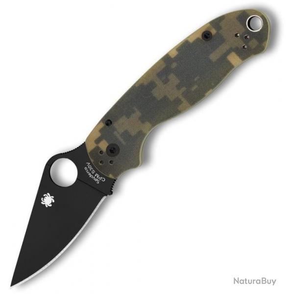 Couteau pliant Spyderco Para 3 Black Blade - Autre