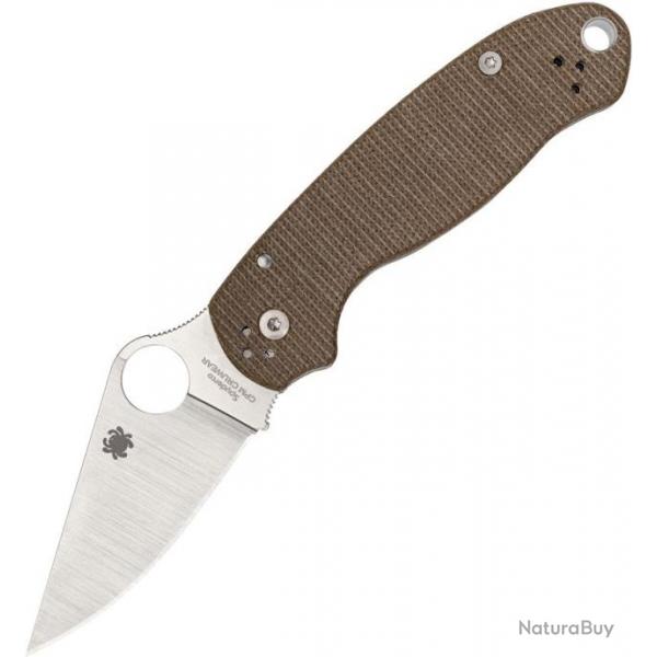 Couteau pliant Spyderco Para 3 Compression Lock Brn - Autre