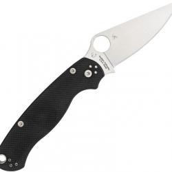 Couteau pliant Spyderco Para Military 2 Black G10 Left - Autre