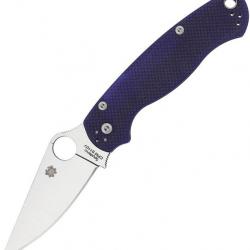 Couteau pliant Spyderco Para Military 2 Comp Lock Blue - Autre