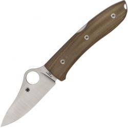 Couteau pliant Spyderco SpyOpera Lockback Brown - Autre