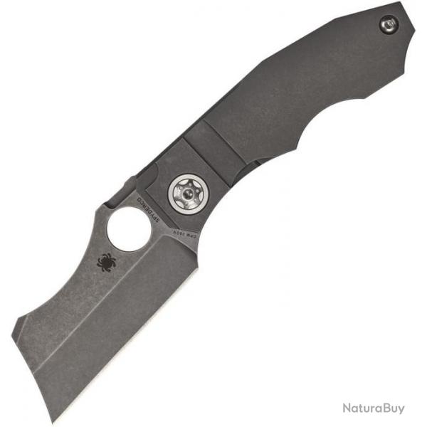 Couteau pliant Spyderco Stovepipe Ril Titanium - Autre