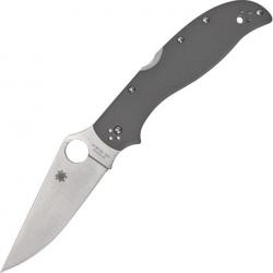 Couteau pliant Spyderco Stretch 2 XL Lockback Gray - Autre