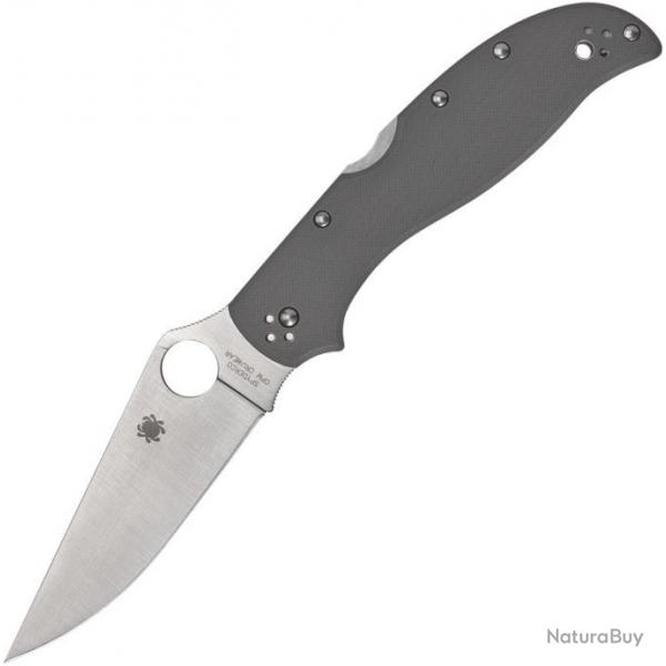 Couteau pliant Spyderco Stretch 2 XL Lockback Gray - Autre