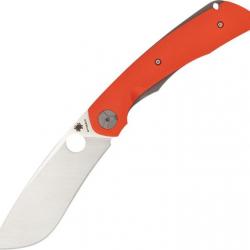 Couteau pliant Spyderco Subvert Linerlock Orange - Autre