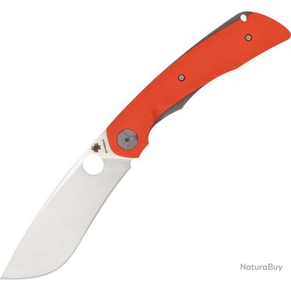 Couteau pliant Spyderco Subvert Linerlock Orange - Autre