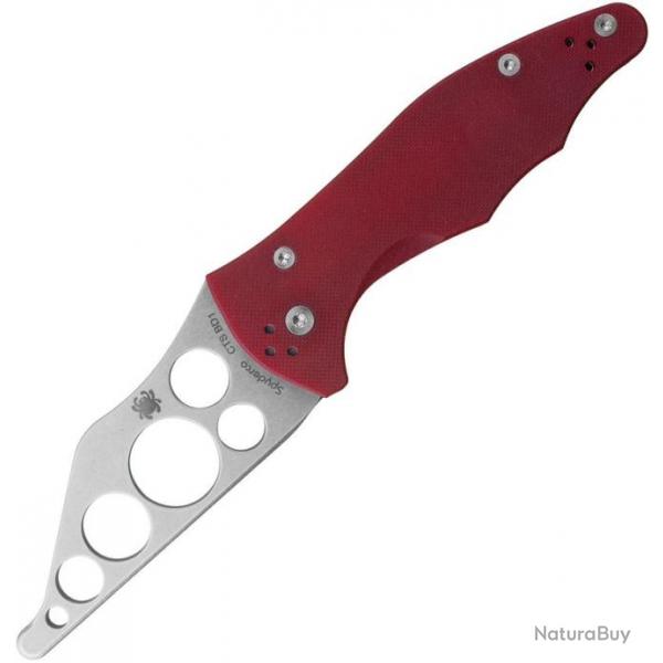 Couteau pliant Spyderco Yojimbo 2 Trainer Red - Autre