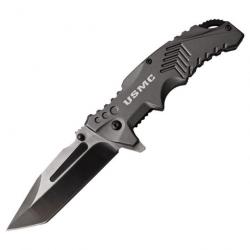 Couteau pliant US Marine Corps Linerlock A/O 1058 - Gris