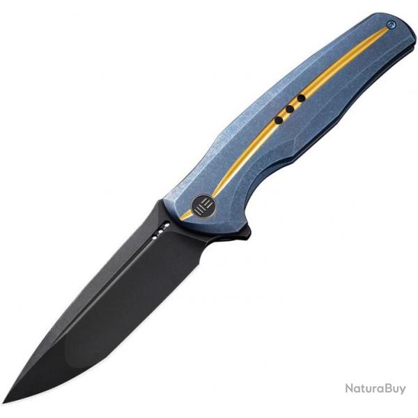 Couteau pliant We Knife Co Ltd 601X Framelock Blue/Gold - Autre