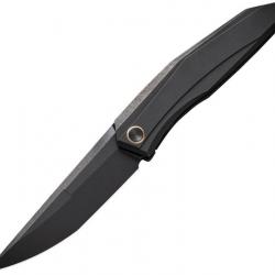 Couteau pliant We Knife Co Ltd Cybernetic Framelock Black - Autre