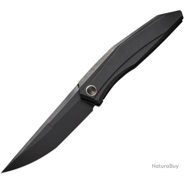 Couteau pliant We Knife Co Ltd Cybernetic Framelock Black - Autre