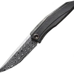 Couteau pliant We Knife Co Ltd Cybernetic Framelock Etched - Autre