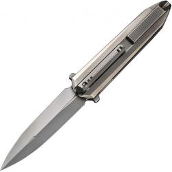 Couteau pliant We Knife Co Ltd Diatomic Framelock Gray - Autre