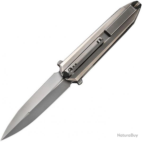 Couteau pliant We Knife Co Ltd Diatomic Framelock Gray - Autre