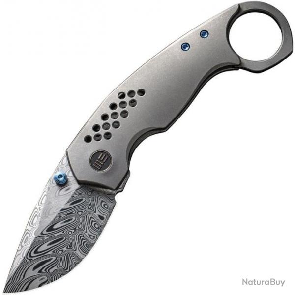 Couteau pliant We Knife Co Ltd Envisage Framelock Damascus - Autre