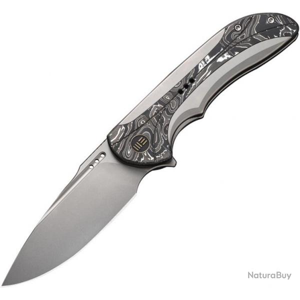 Couteau pliant We Knife Co Ltd Equivik Framelock Alum Foil - Autre