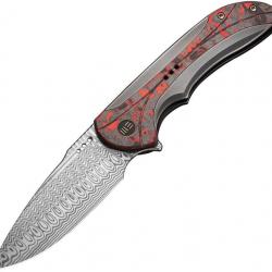 Couteau pliant We Knife Co Ltd Equivik Framelock Lava Flow - Autre