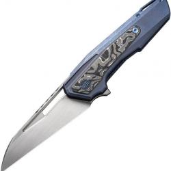 Couteau pliant We Knife Co Ltd Falcaria Framelock Blue Alum F - Autre