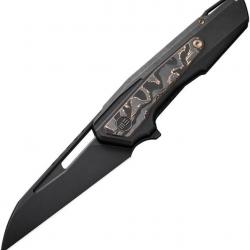 Couteau pliant We Knife Co Ltd Falcaria Framelock Copper Foil - Autre