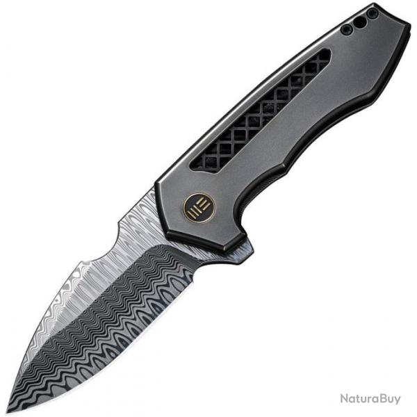 Couteau pliant We Knife Co Ltd Harpen Framelock Damasteel - Autre