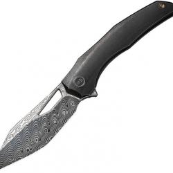 Couteau pliant We Knife Co Ltd IGNIO Framelock Damasteel - Autre