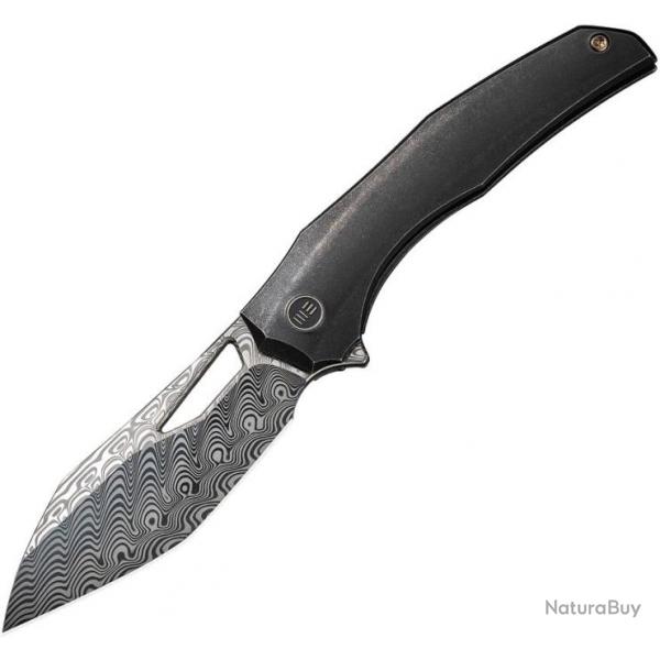 Couteau pliant We Knife Co Ltd IGNIO Framelock Damasteel - Autre