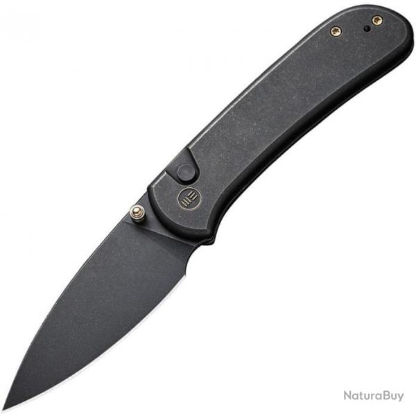 Couteau pliant We Knife Co Ltd Qubit Button Lock Black - Autre