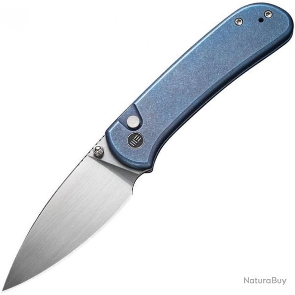 Couteau pliant We Knife Co Ltd Qubit Button Lock Blue - Autre