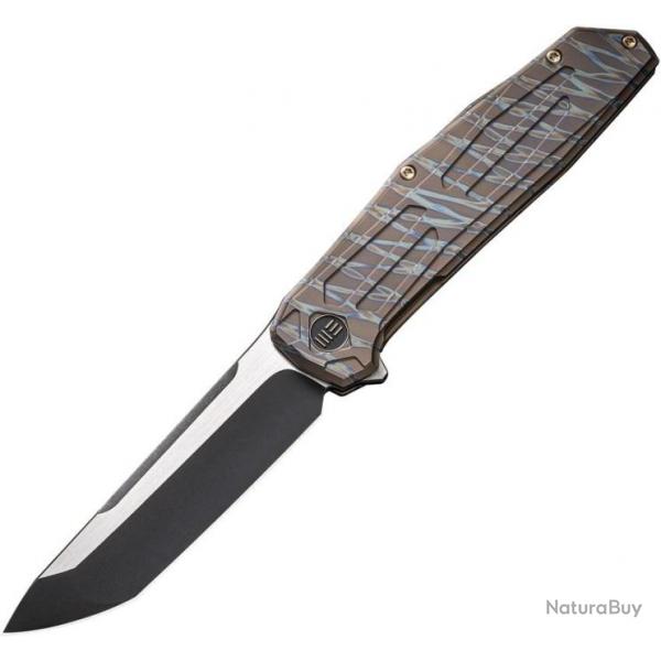 Couteau pliant We Knife Co Ltd Shadowfire Framelock Flame - Autre