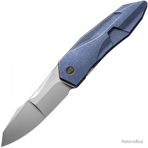 Couteau pliant We Knife Co Ltd Solid Framelock Blue - Autre