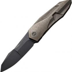 Couteau pliant We Knife Co Ltd Solid Framelock Bronze - Autre