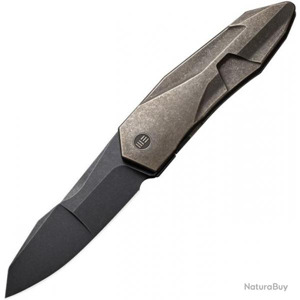 Couteau pliant We Knife Co Ltd Solid Framelock Bronze - Autre