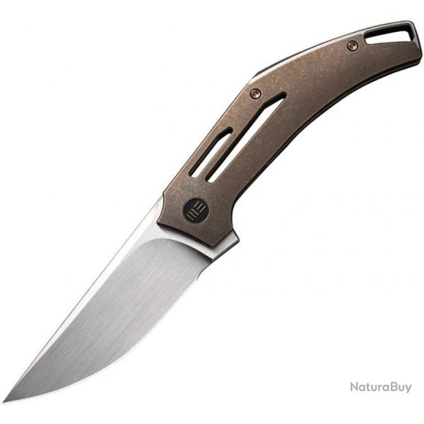 Couteau pliant We Knife Co Ltd Speedliner Linerlock Ti Bronze - Autre