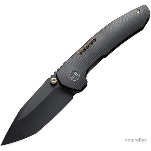 Couteau pliant We Knife Co Ltd Trogon Framelock Black - Autre