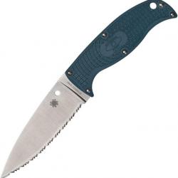 Couteau Spyderco Enuff 2 Fixed Blade Blue K390 - Autre