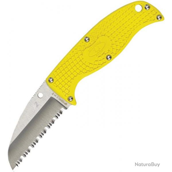 Couteau Spyderco Enuff Salt Yellow - Autre