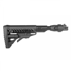 Crosse amortissante et pliante FAB Defense M4-AKMS P SB - pour AKMS (Under-Folder) - Noir