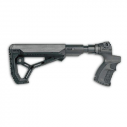 Crosse amortissante rétractable FAB Defense AGM 500 FKSB pour Mossberg 500/590 et Maverick 88 - Noir