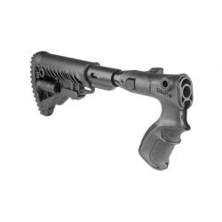 Crosse amortissante rétractable pliante FAB Defense AGMF 500 FKSB pour Mossberg 500/590 et Maverick 