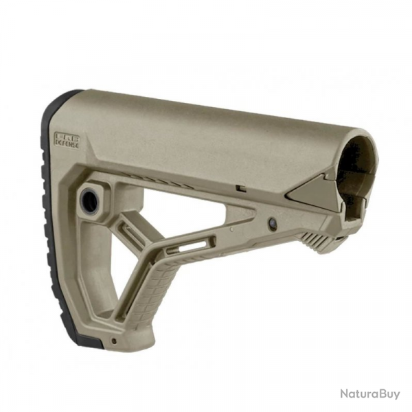 Crosse FAB Defense GL-CORE IMPACT CP avec rduction de recul rglable et appui joue - Coyote