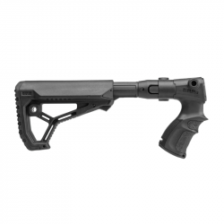 Crosse pliante et rétractable FAB Defense AGRF 870 FK -  pour Remington 870 - Noir