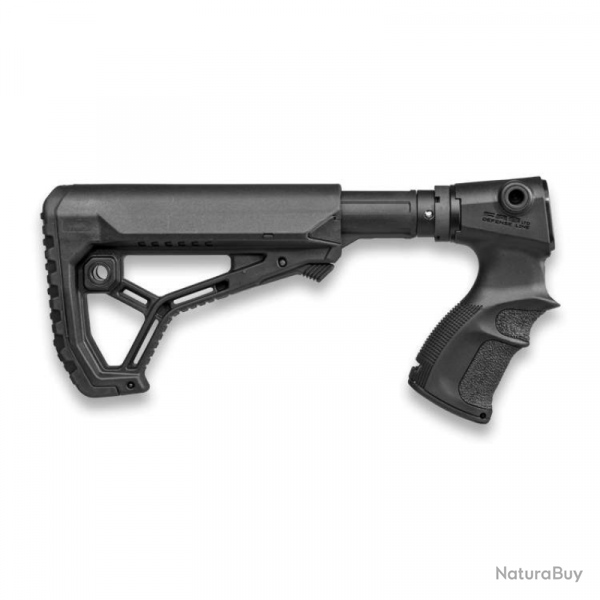 Crosse rétractable et poignée pistolet FAB Defense AGR 870 FK - pour Remington 870 - Noir
