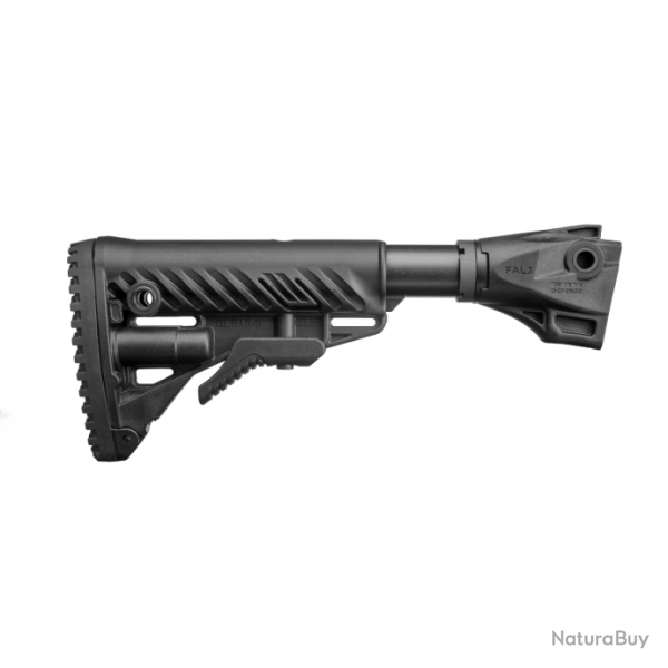 Crosse rtractable M4-FAL FK - FAB Defense style M4 pour FN FAL - Noir