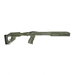 Crosse-chassis de précision FAB Defense UAS pour carabine SKS - Vert olive / Ruger 10/22