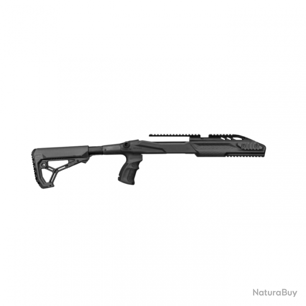 Crosse-chassis M4 de prcision FAB Defense UAS M4 PRO pour carabine Ruger 10/22 - Noir / Ruger R10/2