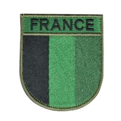 Ecusson France Brodé - Vert