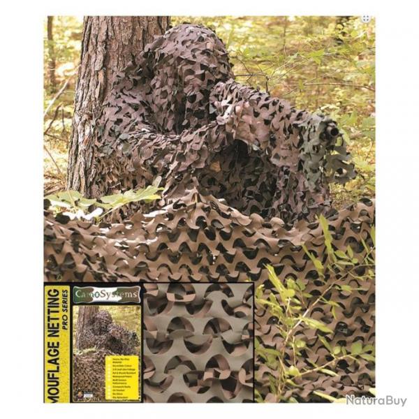 Filet de camouflage Mil-Tec 6 X 2.4 M - Woodland / 2.4m x 6m