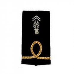 Fourreau Gendarmerie Départementale Brodé Patrol Equipement - Noir / Elève Officier