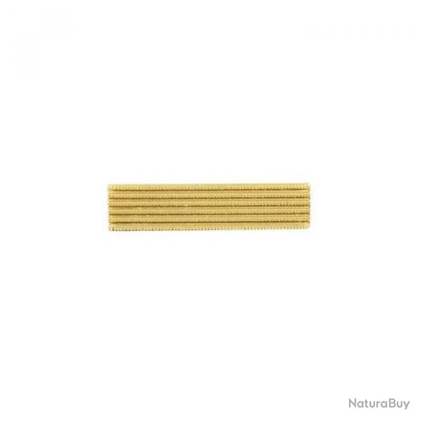 Galon de calot en mtal modle GM - Or / Sous Lieutenant